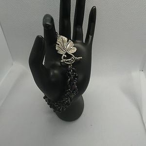 Handmade Amethyst Beaded Bracelet